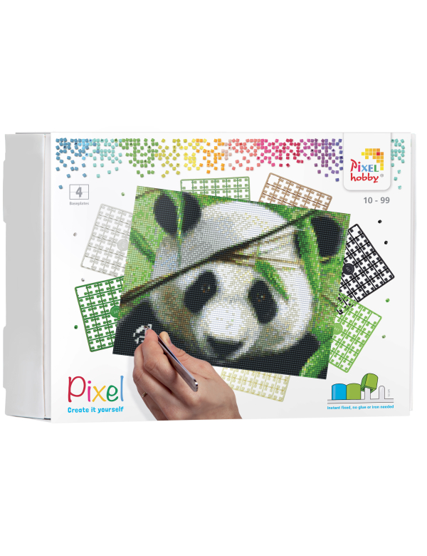 Panda geschenkpakket 4 basisplaten