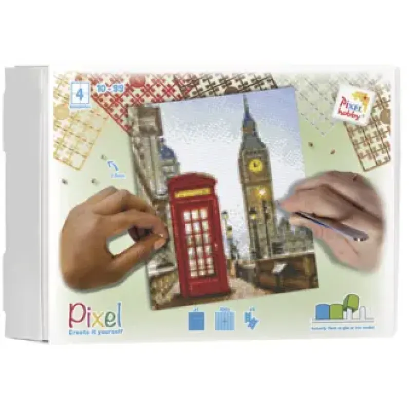 Londen geschenkpakket 4 basisplaten 