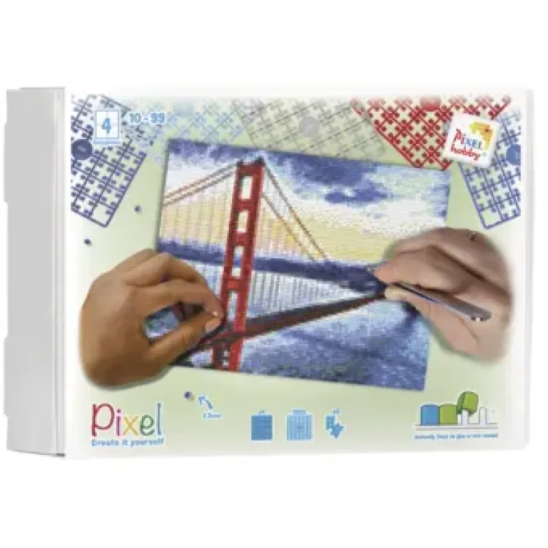 Golden Gate bridge geschenkpakket 4 basisplaten 