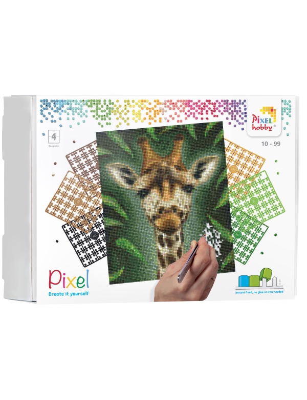 Giraf geschenkpakket 4 Basisplaten