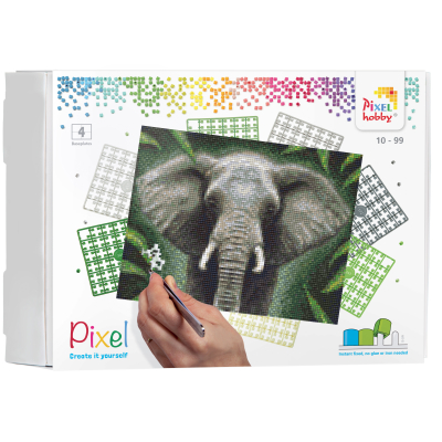 Olifant geschenkpakket 4 basisplaten