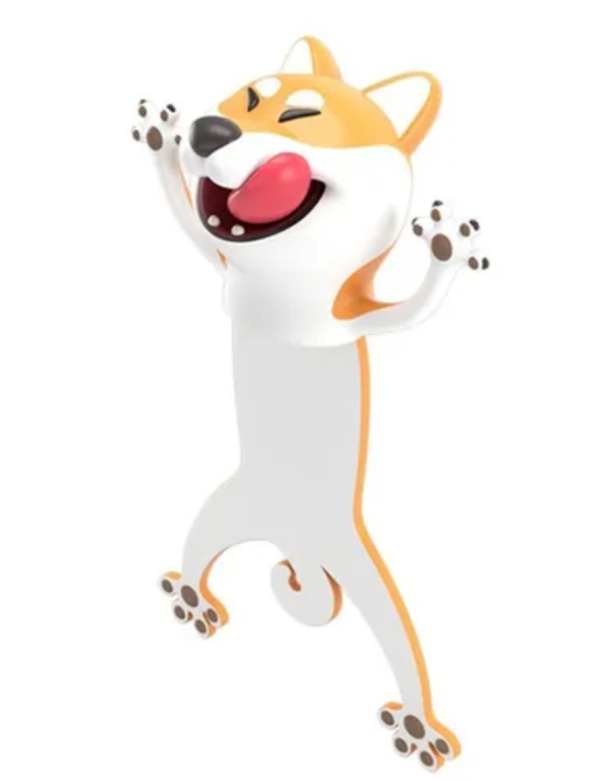 Boekenlegger hond / shiba