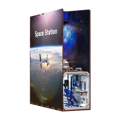 Book Nooks Space Station
