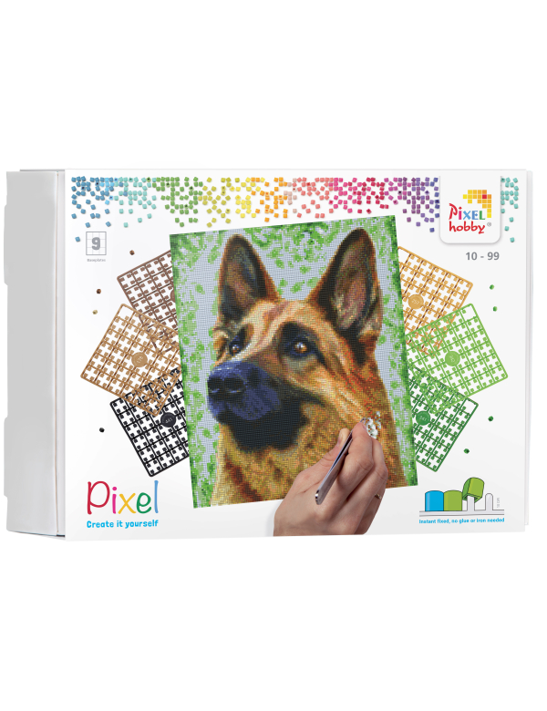 Duitse Herder geschenkset 9 basisplaten