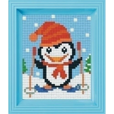 Skiënde pinguin