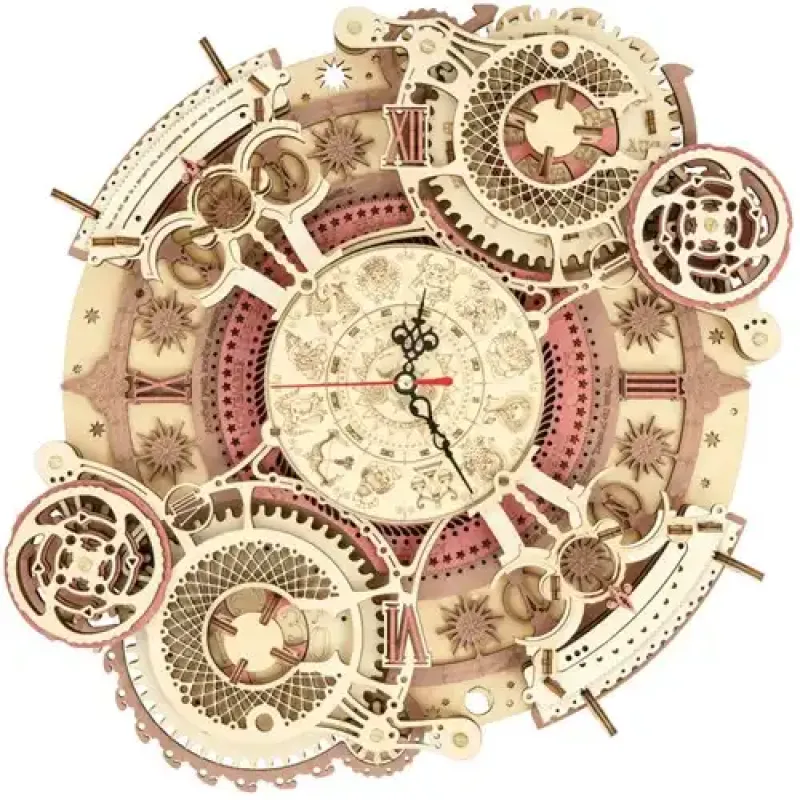 Zodiac wall clock