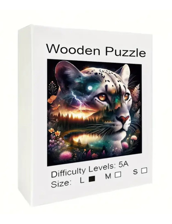 Sneeuwluipaard landschap, L