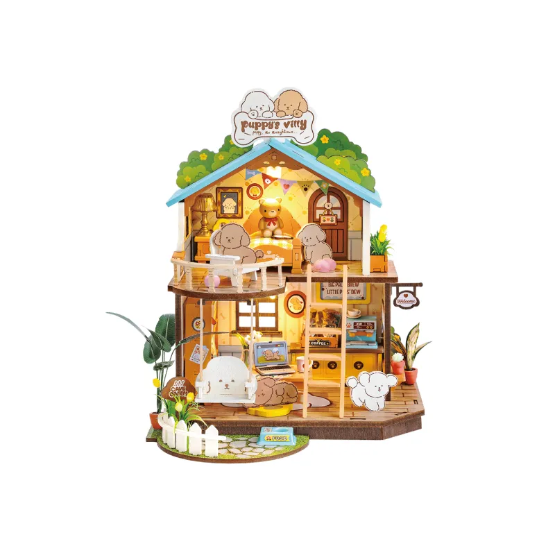 Puppy's cosy villa