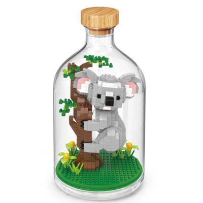 koala in fles