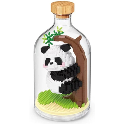 panda aan boom