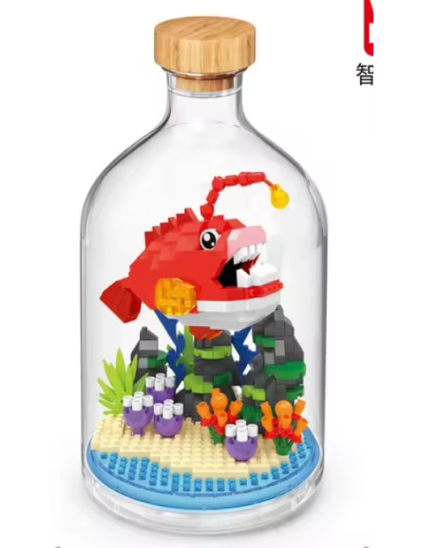 Lantaarnvis in fles