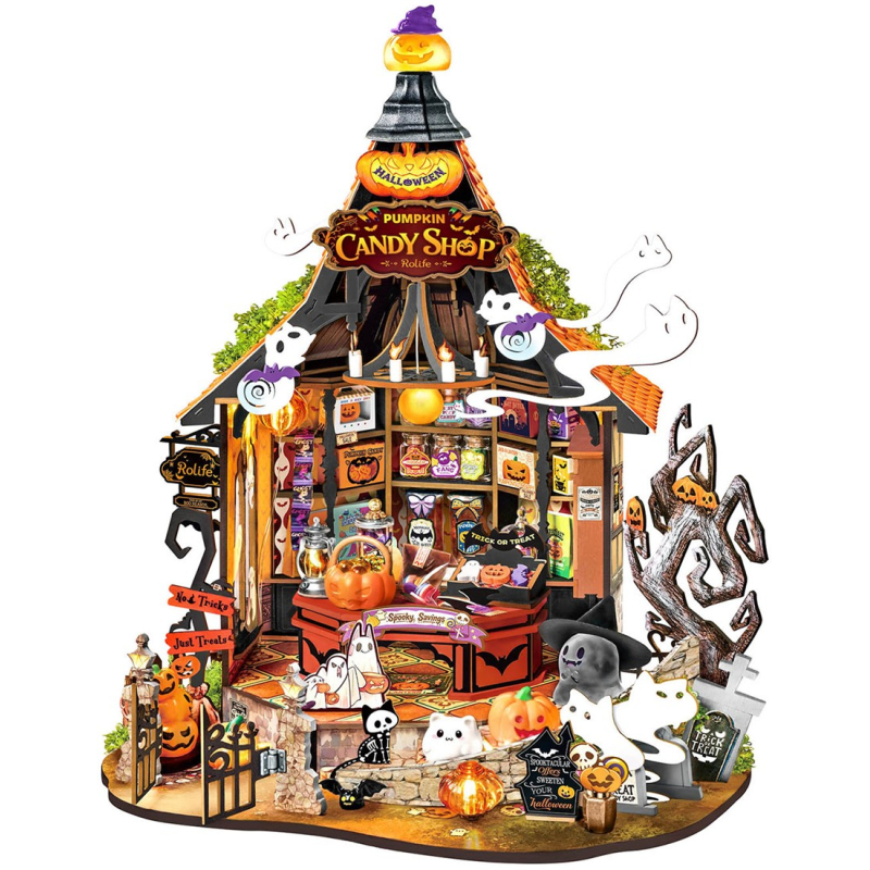 Haunted candy house