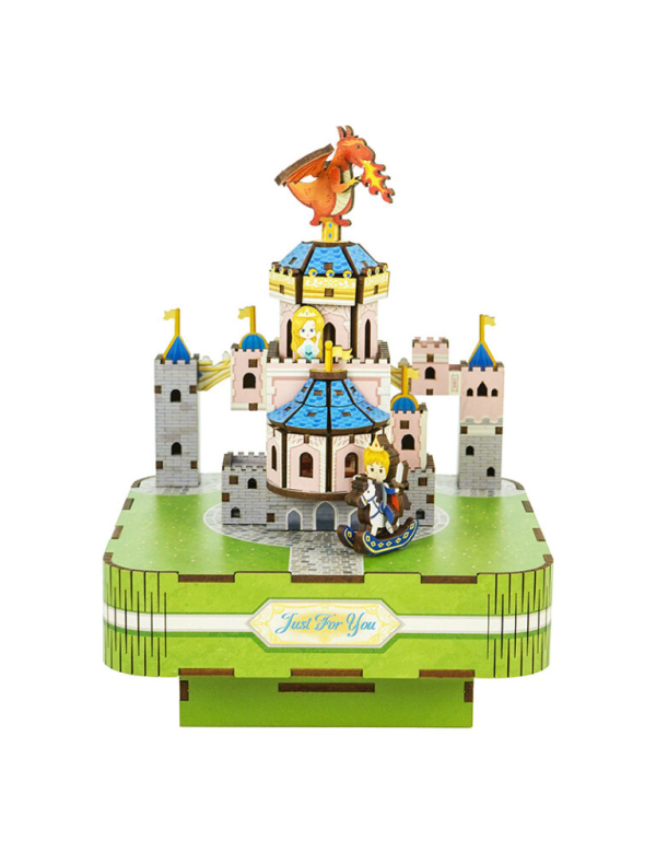 Muziekdoosje (diy) fairytale Castle Muziekdoosje (diy) fairytale Castle