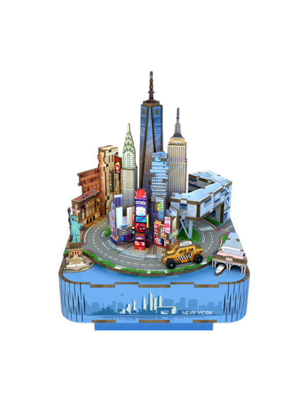 Muziekdoosje (diy) New York Muziekdoosje (diy) New York