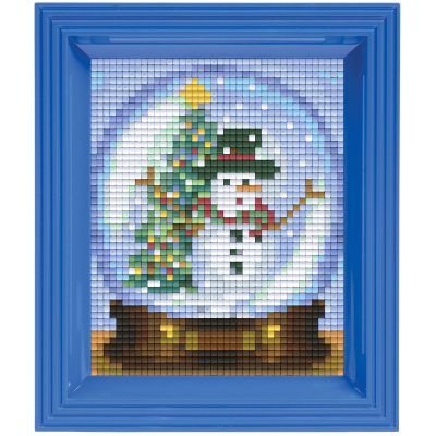 kerst: snowglobe (801454) 1 basisplaat