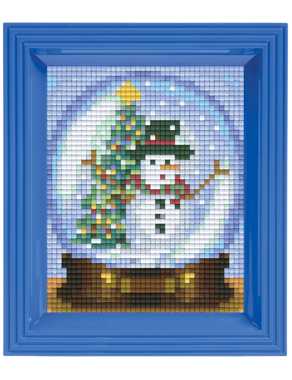 kerst: snowglobe (801454) 1 basisplaat