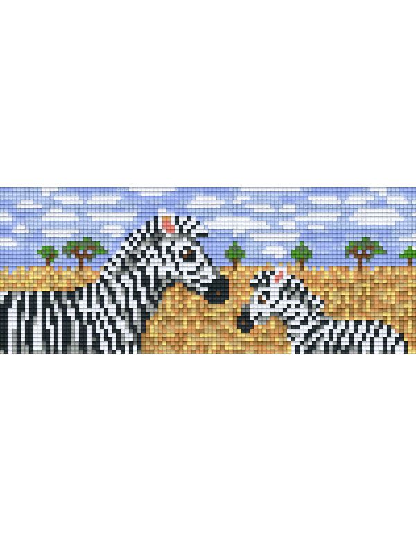 zebra's (802038) 2 basisplaten zebra's (802038) 2 basisplaten