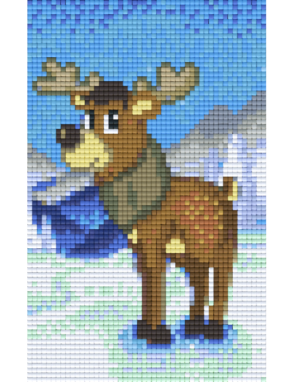 kerst: rendier (802042) 2 basisplaten kerst: rendier (802042) 2 basisplaten