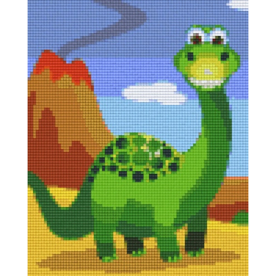 groene dino (804314) 4 basisplaten