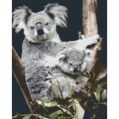 koala met jong (809183) 9 basisplaten