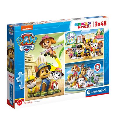 Paw Patrol, 3x48 stukjes