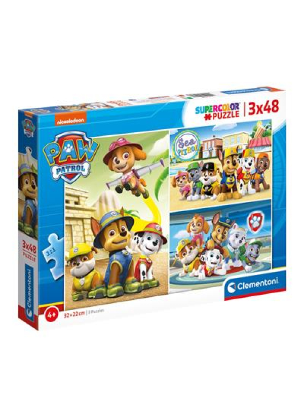 Paw Patrol, 3x48 stukjes