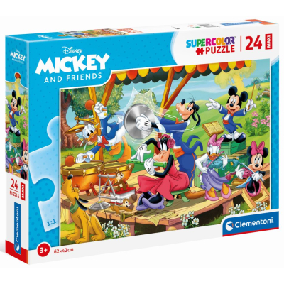 Mickey & friends maxi puzzel, 24 stukjes