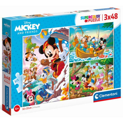 Mickey & friends, 3x48 stukjes