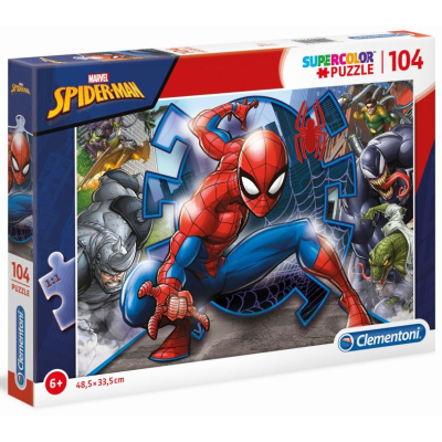 Spiderman; 104 stukjes