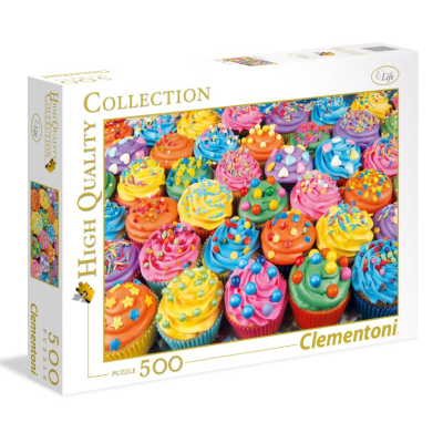 Colorful cupcakes, 500stukjes