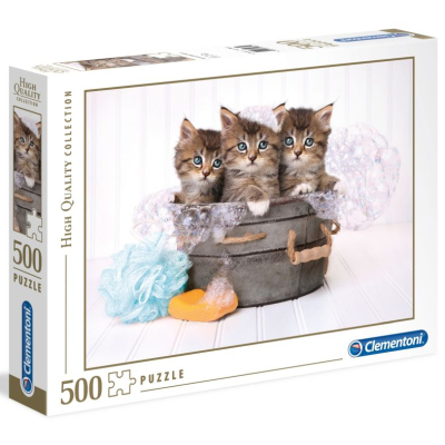 Kittens and soap, 500 stukjes