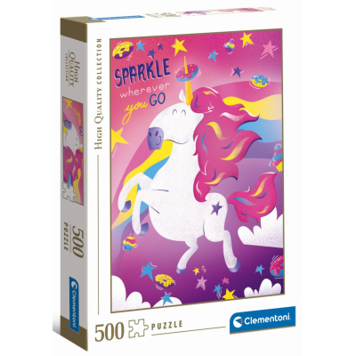 Eenhoorn "sparkle wherever you go", 500stukjes