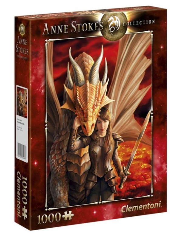 Inner Strength - Anne Stokes; 1000 stukjes