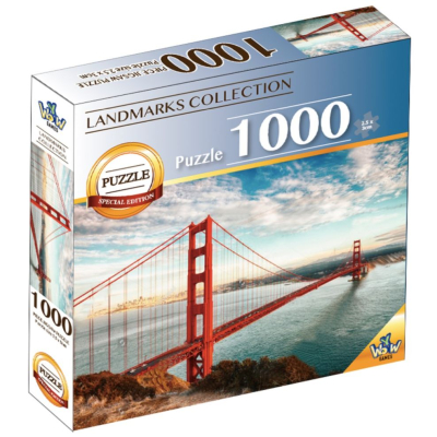 Golden Gate bridge; 1000stukjes (landmarks collection)