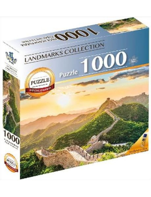 Great Wall of china; 1000stukjes (landmarks collection)