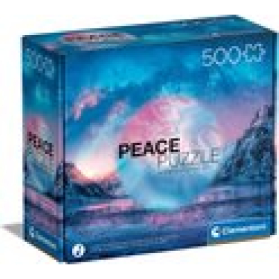 Peace Puzzle: Light blue; 500 stukjes