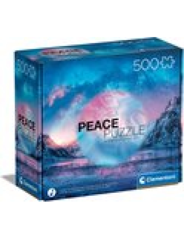 Peace Puzzle: Light blue; 500 stukjes