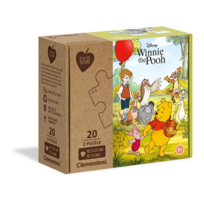 Winnie the pooh; 2x20 stukjes