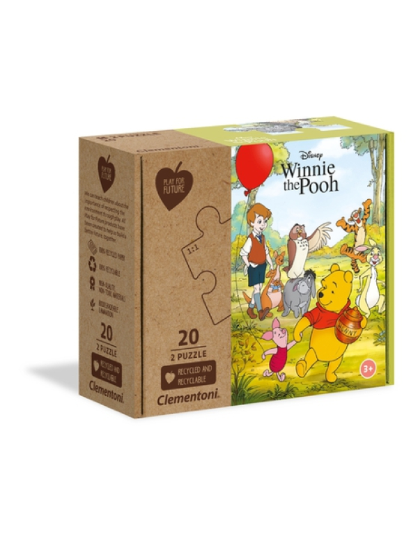 Winnie the pooh; 2x20 stukjes