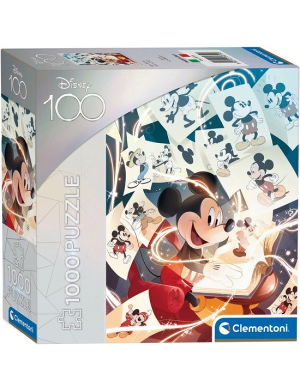 Disney 100: Mickey illustrator, 1000 stukjes Disney 100: Mickey illustrator, 1000 stukjes