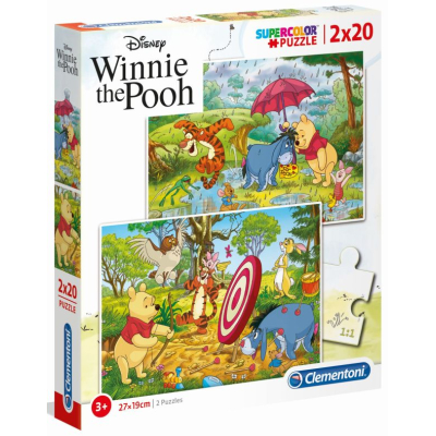 Winnie the pooh; 2x20 stukjes Winnie the pooh; 2x20 stukjes