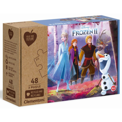 Frozen 2, 3x48 stukjes