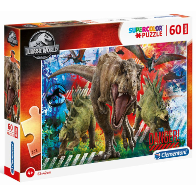 Jurassic World maxi puzzel, 60 stukjes