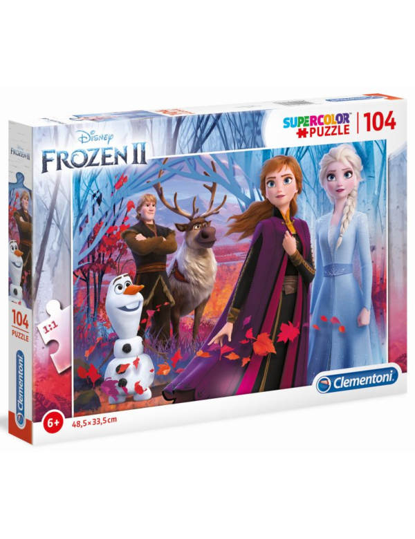 Frozen 2; 104 stukjes