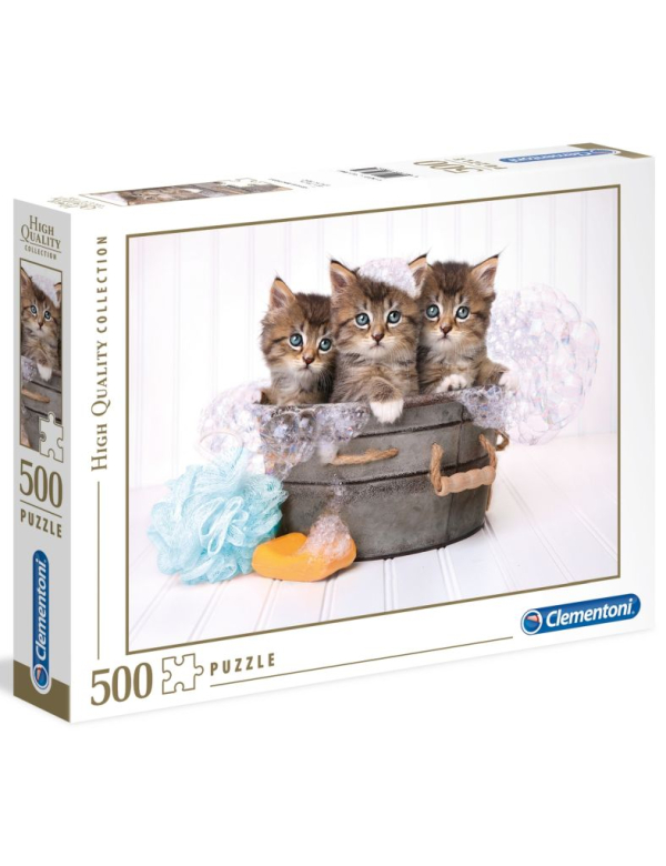 Kittens and soap, 500 stukjes