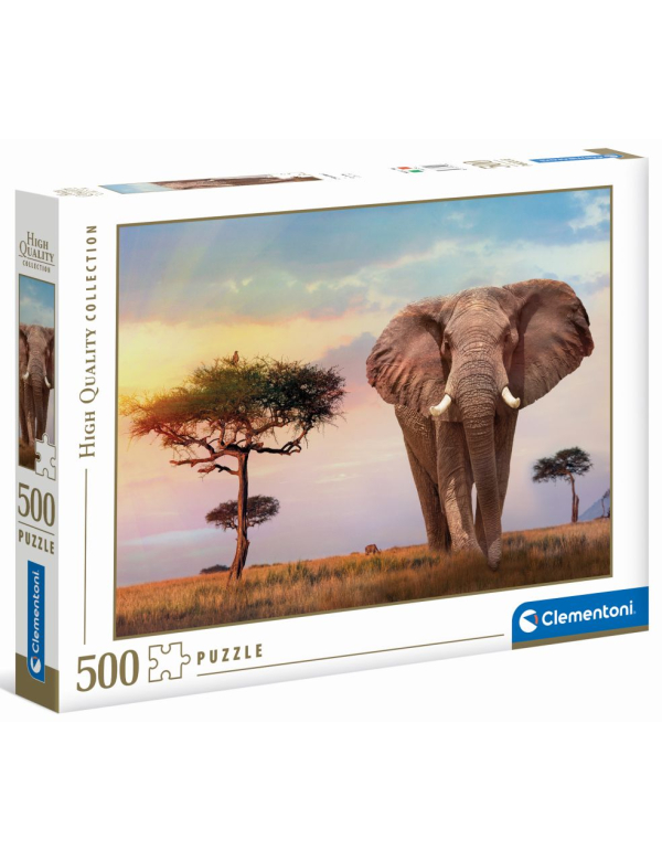 African sunset, 500 stukjes