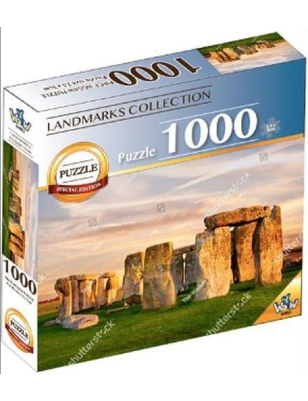 Stonehenge; 1000stukjes (landmarks collection) Stonehenge; 1000stukjes (landmarks collection)