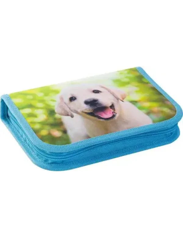 gevuld etui labrador pup