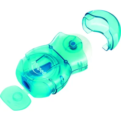 Maped Loopy puntenslijper + gom blauw