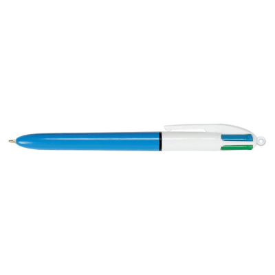 Bic 4-kleurenbalpen classic blauw